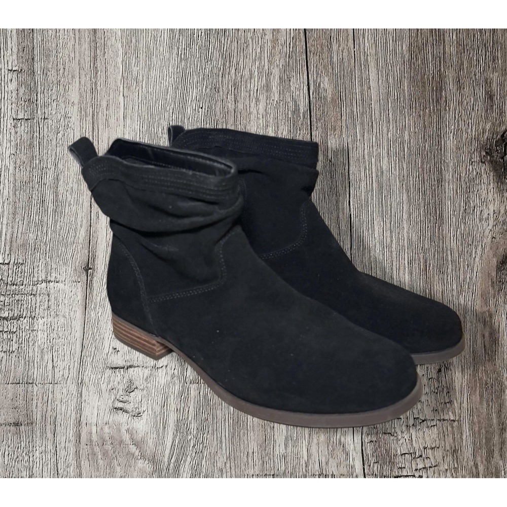 Kooliburra Women's Size 8.5 Lorelie Suede Zip Ankle Booties Black New